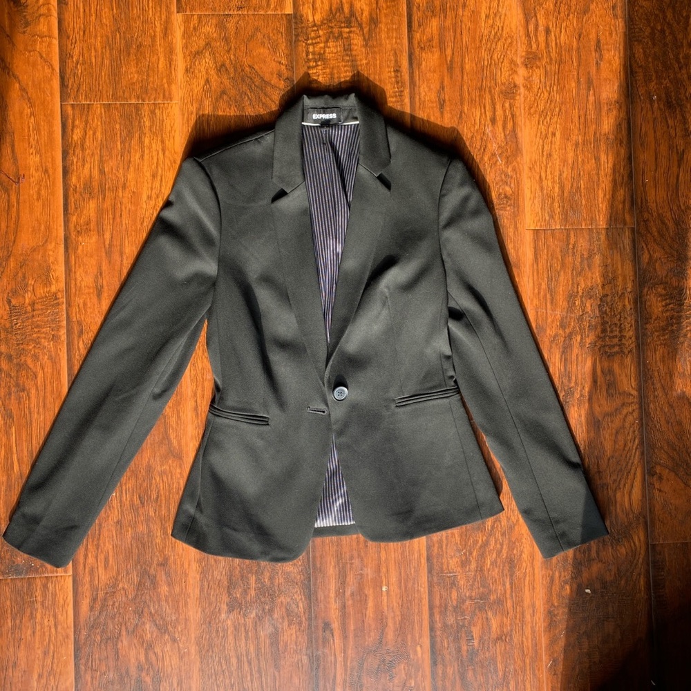 black blazer